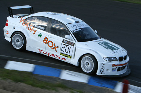 Michael Klostermann på Jyllands-Ringen 2008.